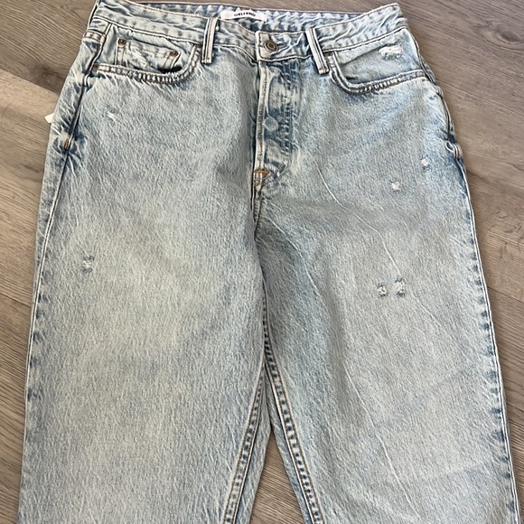 GRLFRND Super High Rise Karolina come back around skinny light blue 28 - Picture 5 of 9